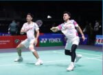 Leo Rolly Carnando/Daniel Marthin membuat kejutan dengan menumbangkan pasangan nomor satu dunia Kim Won Ho/Seo Seung Jae di China Masters 2026.