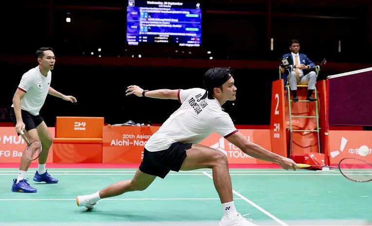 Fajar/Fikri Menang, Indonesia Samakan Skor 1-1 dengan Thailand di Semifinal Asian Games 2026