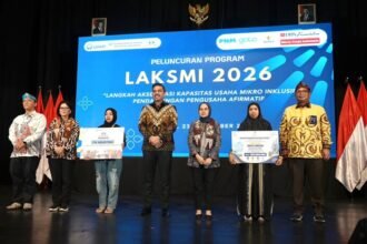 Kementerian UMKM dan PNM meluncurkan Program Laksmi 2026 untuk memperkuat pemberdayaan usaha mikro perempuan di Jawa Timur.