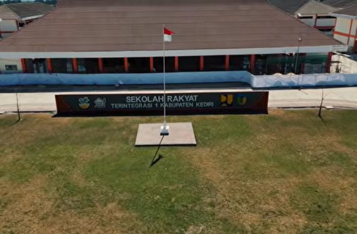 Lingkungan dan fasilitas Sekolah Rakyat Terintegrasi 1 Kabupaten Kediri mendukung pembelajaran sekaligus pembentukan karakter siswa.