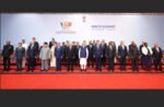 Presiden Prabowo Subianto saat menyampaikan pandangan Indonesia dalam KTT BRICS ke-18 di New Delhi, India.
