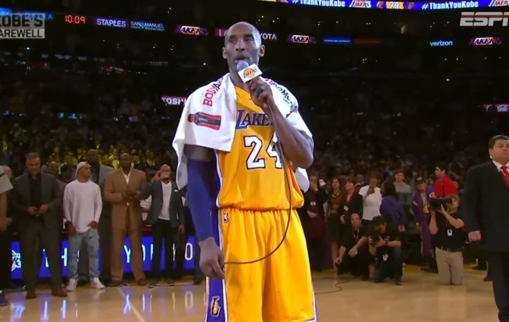 Kobe Bryant menjadi salah satu ikon NBA yang menghabiskan seluruh 20 musim kariernya bersama Los Angeles Lakers.