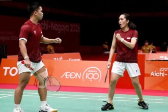 Amri Syahnawi/Nita Violina Marwah lolos ke semifinal bulu tangkis Asian Games 2026 setelah mengalahkan Jeong Na-eun/Jo Song-hyun.