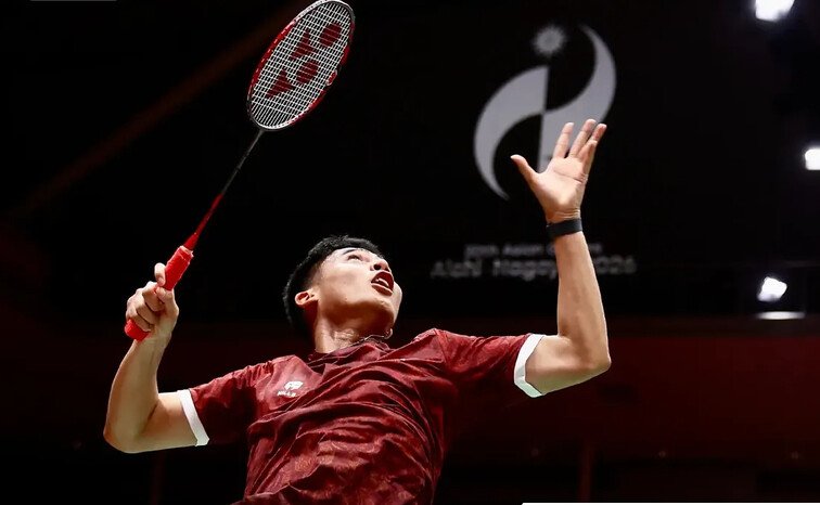 Moh Zaki Ubaidillah menjadi penentu kemenangan Indonesia atas Malaysia 3-2 pada perempat final beregu putra Asian Games 2026.