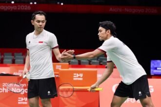 Kontingen Indonesia kembali berjuang dalam berbagai cabang olahraga pada Asian Games Aichi-Nagoya 2026, Minggu (27/9/2026).