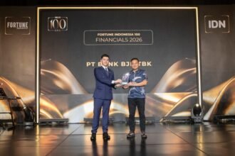 bank bjb masuk Fortune Indonesia 100 2026 dan naik ke peringkat ke-62.