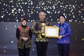 BSSN menerima penghargaan dari BPS dalam Malam Anugerah Hari Statistik Nasional 2026 di Jakarta, Sabtu (26/9/2026).