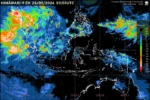 BMKG merilis prakiraan cuaca 38 ibu kota provinsi pada 26 September 2026, mulai dari hujan ringan, petir, cerah berawan hingga udara kabur.