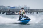 Eks Menpora Dito Ariotedjo turun sebagai peserta balap jetski pada Panglima TNI Cup 2026 di Jetski Academy Ancol, Jakarta.