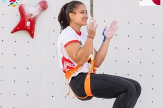 Desak Made Rita Kusuma Dewi meraih emas nomor speed putri dan menyumbang emas keempat Indonesia di Asian Games 2026.