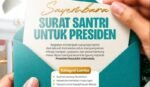 Sayembara 'Surat Santri untuk Presiden' mengajak santri menyampaikan gagasan tentang pendidikan, lingkungan, dan kesejahteraan rakyat melalui surat tulisan tangan.
