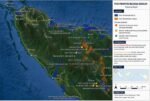 Tim BIG melakukan pendataan kondisi wilayah terdampak banjir sebagai bagian dari penyusunan peta bahaya banjir di Sumatra.