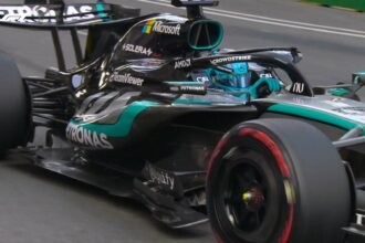 George Russell Rebut Pole Position F1 GP Azerbaijan 2026, Kimi Antonelli Crash Harus Start dari P16