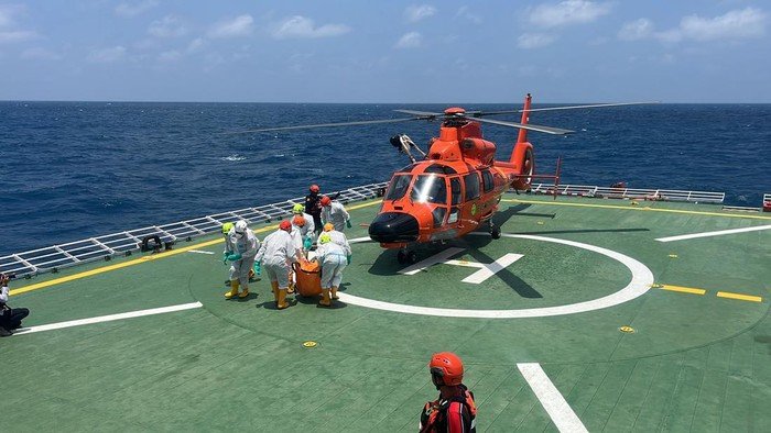 Tiga Jasad Kembali Ditemukan, Korban Tewas KM Virgo Jadi 18 Orang (Foto: Basarnas)