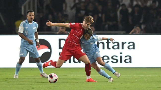 Timnas Indonesia Bungkam 10 Pemain Singapura 2-0 di Laga Pembuka FIFA ASEAN Cup 2026