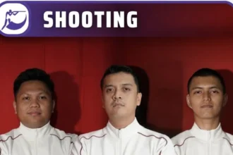Nyaris Sabet Medali Emas! Tim Air Pistol Putra Indonesia Raih Perak Asian Games 2026 (Foto: X/@TVRISportHD)