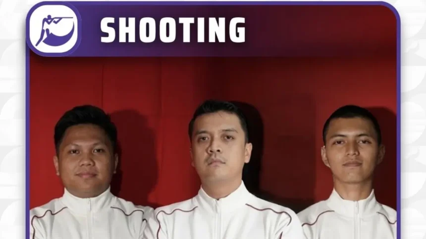 Nyaris Sabet Medali Emas! Tim Air Pistol Putra Indonesia Raih Perak Asian Games 2026 (Foto: X/@TVRISportHD)