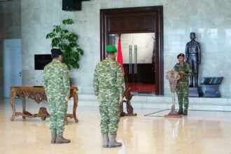 Pangilma TNI Agus Subiyanto Pimpin Sertijab Wakil Panglima TNI dan Kasad
