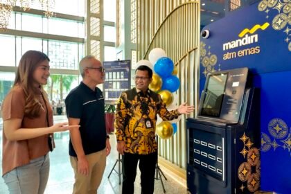 ATM Emas Bank Mandiri Kini Tersedia di KC Jakarta Fatmawati, Nasabah Makin Mudah Ambil Emas Fisik