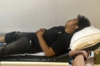 Koorbid Sospol BEM UI Diserang OTK Memakai Hoodie Hijau dan Berbadan Kekar