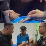 Dede Sunandar Tumbang Usai Dihantam Vicky “Gladiator Cinta” di Jambi