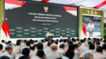 Di Depan 800 Pati TNI-Polri, Prabowo Tegas: Jangan Ada Ego Sektoral