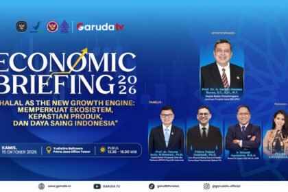 Garuda TV mengangkat industri halal sebagai peluang pertumbuhan ekonomi baru menjelang penerapan Wajib Halal pada 18 Oktober 2026.