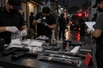 Gerebek Kampung Ambon, Polisi Sita 13 Senjata Tajam dan Airsoft Gun