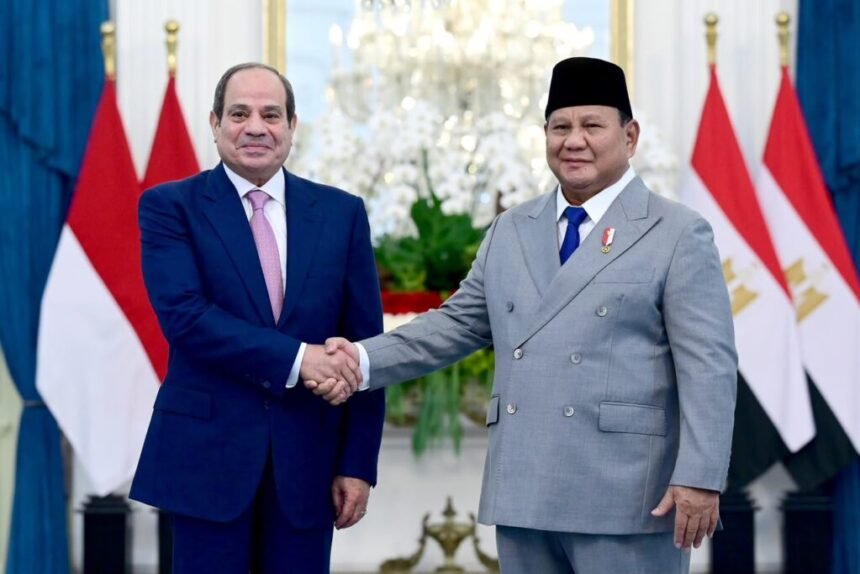 Pertemuan Presiden Prabowo Subianto dan Presiden Mesir Abdel Fattah El Sisi membahas kerjasama bilateral Indonesia dan Mesir.