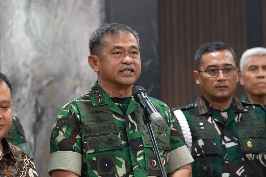 KSAD Jenderal Maruli Tegaskan Kasus Rumah Dinas TNI Jadi Markas Judi Online Sangat Memalukan