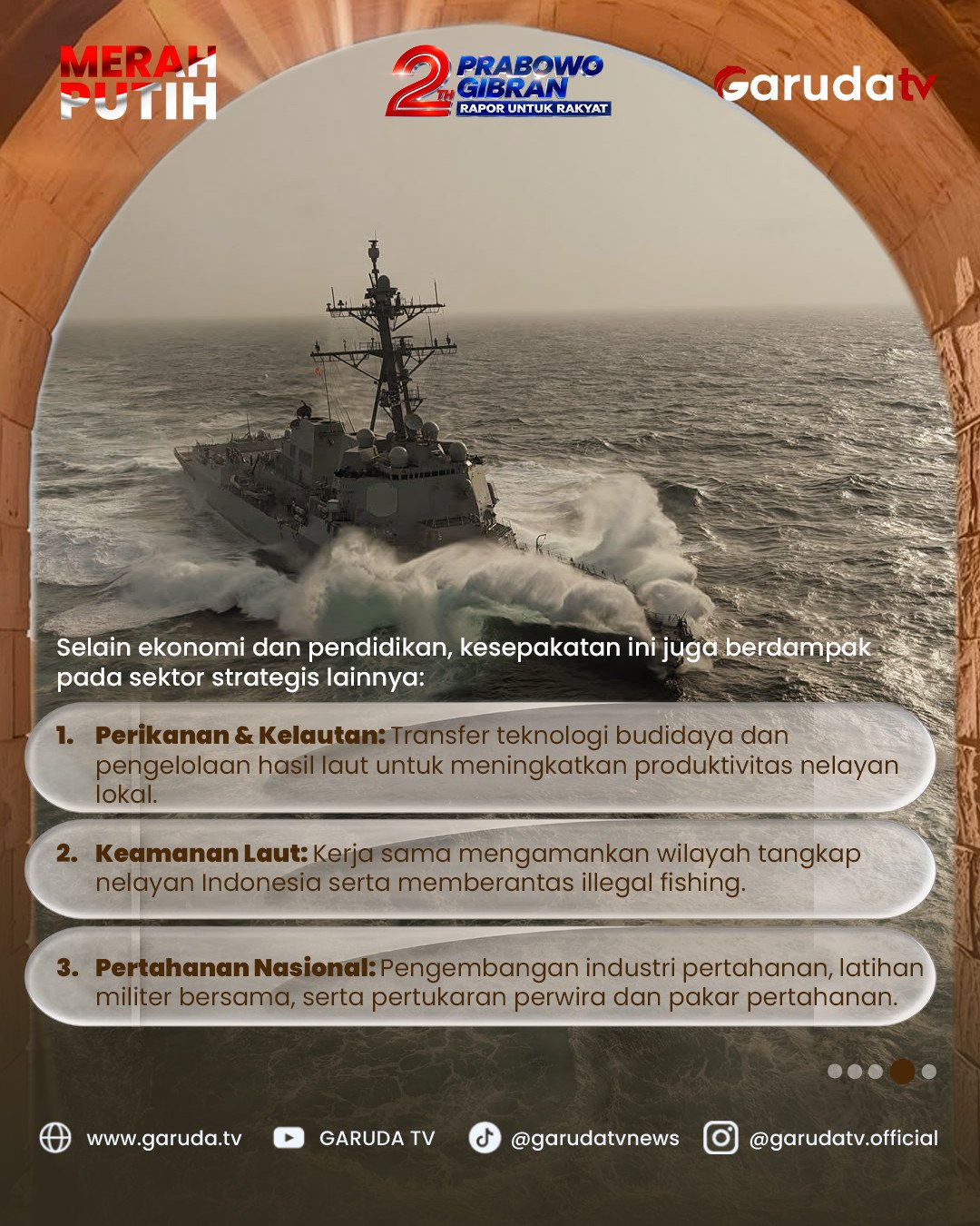 Dari Beasiswa hingga Target $5 Miliar: Hasil Kerjasama Bilateral Indonesia dan Mesir 5 Penguatan Sektor Kelautan, Perikanan, dan Pertahanan Nasional