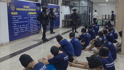 Napi Rutan Depok yang Pesta Narkoba Dikirim ke Nusakambangan