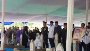 SBY Hadiri Pemakaman Mantan Panglima TNI Widodo AS di TMP Kalibata