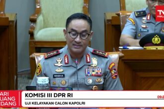DPR Proses Surpres Prabowo, Komjen Suyudi Jalani Fit and Proper Test Calon Kapolri
