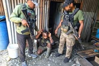 Satgas Damai Cartenz Tangkap Buronan di Puncak Jaya