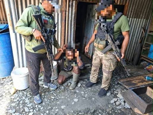 Satgas Damai Cartenz Tangkap Buronan di Puncak Jaya