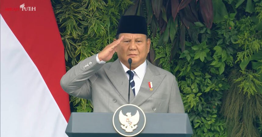 Presiden Prabowo Pimpin Upacara Hari Kesaktian Pancasila di Lubang Buaya