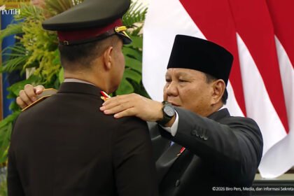 Suyudi Ario Seto Resmi Jadi Kapolri, Pangkat Naik Jadi Jenderal Bintang Empat