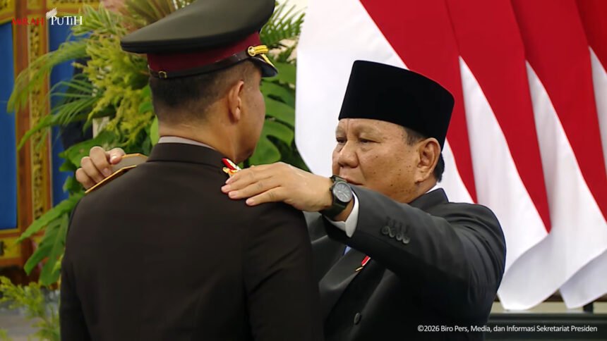 Suyudi Ario Seto Resmi Jadi Kapolri, Pangkat Naik Jadi Jenderal Bintang Empat