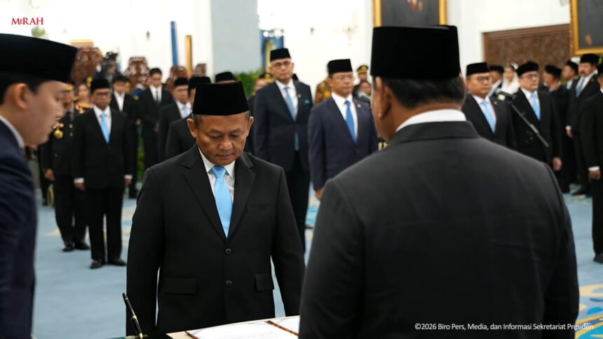 Sarmuji Resmi Menjadi Menteri Perindustrian, Gantikan Agus Gumiwang