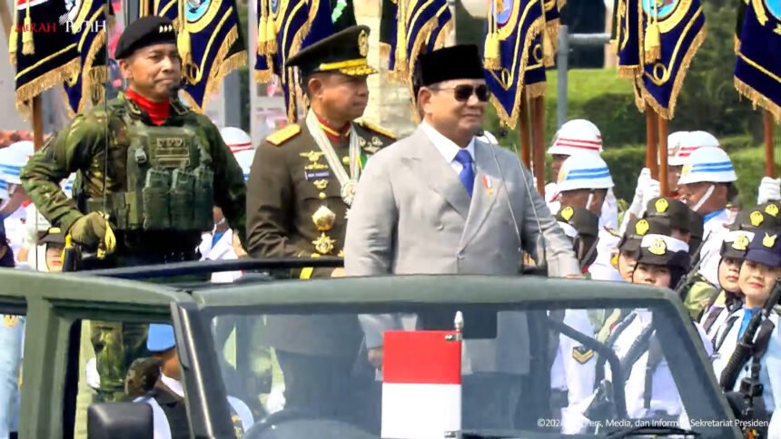 Prabowo Tegaskan Jiwa dan Raga Prajurit TNI untuk Rakyat