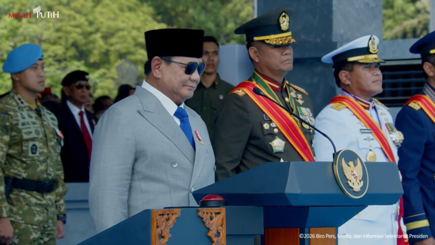 Prabowo Ingatkan Ancaman Perang Tak Lagi Cuma Fisik di HUT ke-81 TNI
