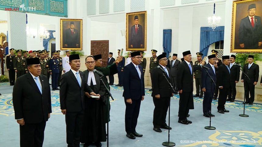 Prabowo Lantik Empat Wamen Baru, Richard Tampubolon Dampingi Yusuf Jauhari di Kemhan