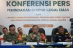 TNI AL dan Bea Cukai Gagalkan Penyelundupan Serbuk Emas Rp2,9 Miliar di Juanda