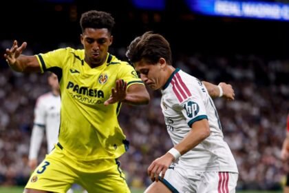 Madrid Menang Tipis Kontra Villarreal 1-0, Vinícius Júnior Kena Kartu Merah