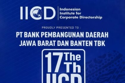 bank bjb Raih Pengakuan Top 50 Emiten MidCap dalam IICD CG Award 2026