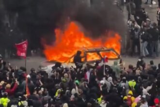 Dari Prancis hingga Italia, Demonstrasi Biaya Hidup Meluas di Eropa