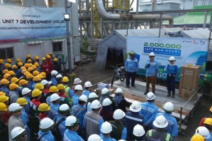 Rekind Tegaskan Komitmen K3, Proyek Salak Unit 7 Capai 2 Juta Jam Kerja Aman