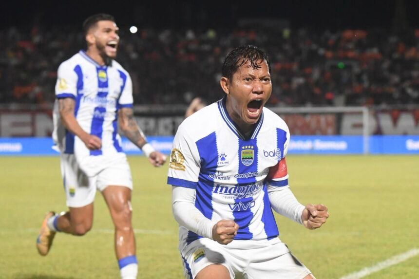 Gol Dramatis Adam Alis di Masa Injury Time Bawa Persib Bandung Taklukkan Garudayaksa FC 2-1