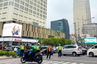 Bundaran HI Dipadati Massa Aksi, Jalan Sudirman-Thamrin Ditutup Total, Ini Alternatifnya